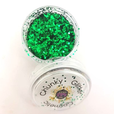 Chunky Glitter Emerald Green